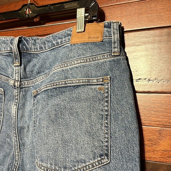 Madewell The Perfect Vintage Jean Straight Leg Denim Blue Jeans - Picture 8 of 11